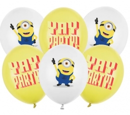 Balonu komplekts "Minioni" (6 gab.)