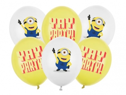 Balonu komplekts "Minioni" (6 gab.)