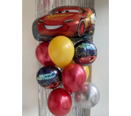 Balonu kompozīcija "Cars"