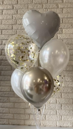 Balonu kompozīcija "Kāzas"