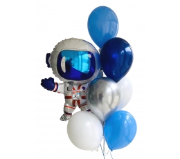 Balonu kompozīcija "Kosmonauts"