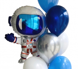 Balonu kompozīcija "Kosmonauts"