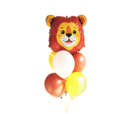 Balonu pušķis "Lauva"