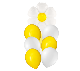 Balonu pušķis "Margrietiņa"