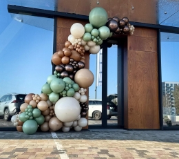 Balonu virtene ''Eikalipts-bēšs'' 1