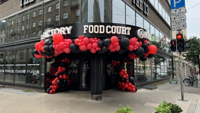 Balonu virtene "Food court"
