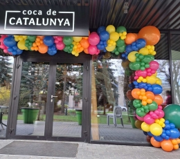 Balonu virtene "Krāsaina"