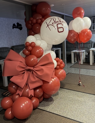 Balonu virtene "Latvija"