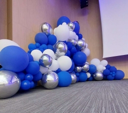 Balonu virtene "Zilais sapnis'' 1