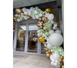 Balonu virtenes "Pistācija"