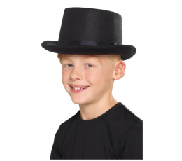 Bērnu cepure, melna