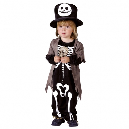 Bērnu kostīms "Skeleton Naughty" (3-4 gadi)