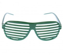Brilles - žalūzijas, zaļas (1gab.)