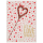 Brīnumsvecīte ar kartiņu  "Let love sparkle" (11x8 cm)