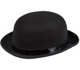 Cepure, melna apaļa