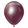 Chrome balons, burgundija (12 cm/Kalisan)