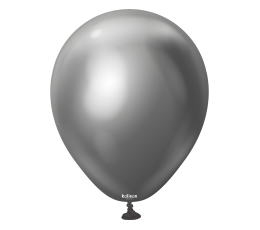 Chrome balons, pelēks (12 cm/Kalisan)