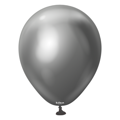 Chrome balons, pelēks (30 cm/Kalisan)