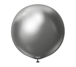 Chrome balons, pelēks (60 cm/Kalisan)