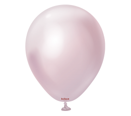 Chrome balons, mirror pink gold (12 cm/Kalisan)