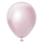 Chrome balons, rozā (12 cm/Kalisan)
