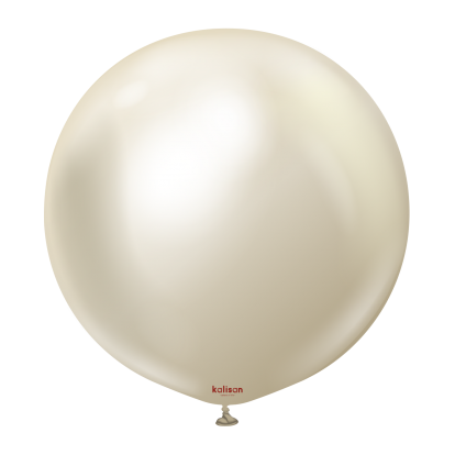  Chrome balons, šampanietis (60 cm/Kalisan)