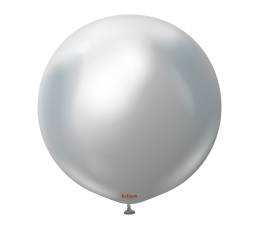 Chrome balons, mirror silver (60 cm/Kalisan)