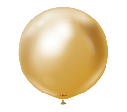 Chrome balons, mirror gold (60 cm/Kalisan)