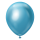 Chrome balons, zils (30 cm/Kalisan)