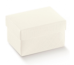 Dāvanu kastīte ar vāku, balta (200x200x110 mm)