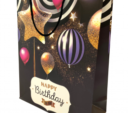 Dāvanu maisiņš "Dzimšanas dienas baloni" (26x32x10 cm / M) 3