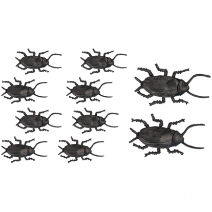 Dekorācijas "Tarakāni" (10 gab./5 cm)