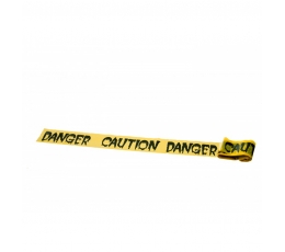 Dekoratīva lente  "Caution-Danger" (9 m)