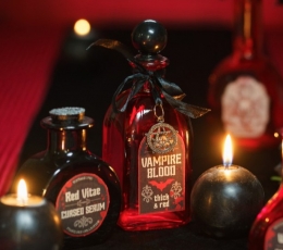 Dekoratīva pudele “Vampīra asinis” 2