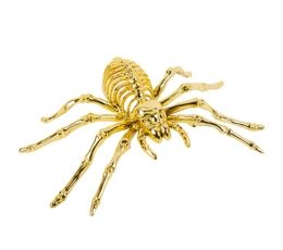 Dekoratīvais zirneklis - zelta (12,5x20,5 cm)