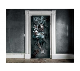 Dekoratīvs plakāts  "Izvairieties no zombijiem"