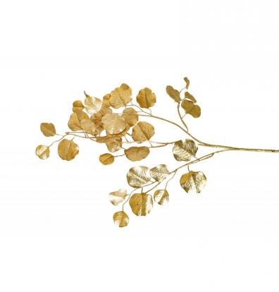 Dekoratīvs zars "Zelta eikalipts" (84 cm)
