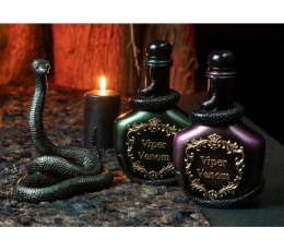 Dekoratīva pudele "Čūskas inde" 2