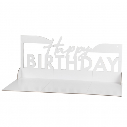 Deserta paplāte "Happy Birthday" (56x63cm)