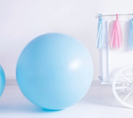 Balons, zils (1 m/Party Deco) 1