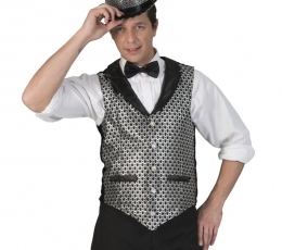 Disko veste, sudraba (52/54)