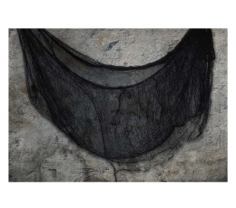 Drapana, melna (76X228 cm)