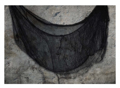 Drapana, melna (76X228 cm)