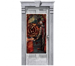Durvju dekorācija "Asiņainais karnevāls" (165x85 cm)