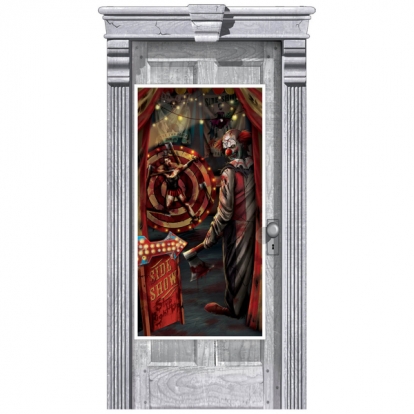 Durvju dekorācija "Asiņainais karnevāls" (165x85 cm)
