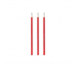 Dzēšamo pildspalvu kodoliņi, sarkani (3 gab.)