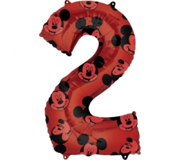 Folija balons "2- Mickey Mouse" (66 cm)