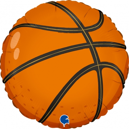 Folija balons "Basketbols" (46 cm)