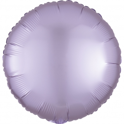 Folija balons, ceriņa krāsas - apaļš, matēts (43 cm)