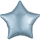 Folija balons "Debesu zvaigzne", matēts (48 cm)